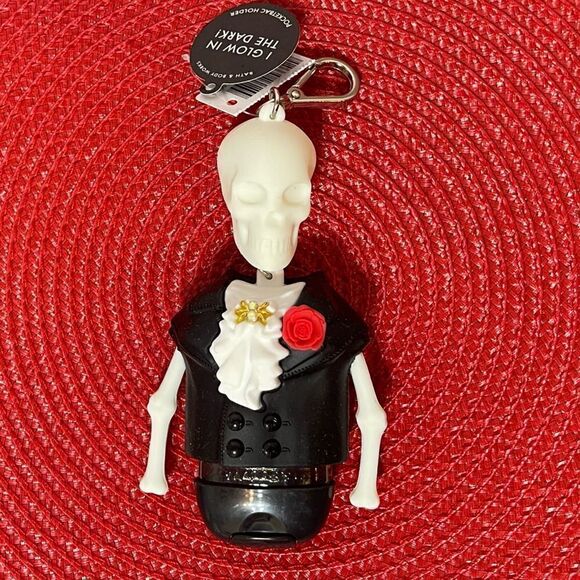 BBW Dapper Skeleton PocketBac holder and hand sanitizer NWT - Picture 3 of 5